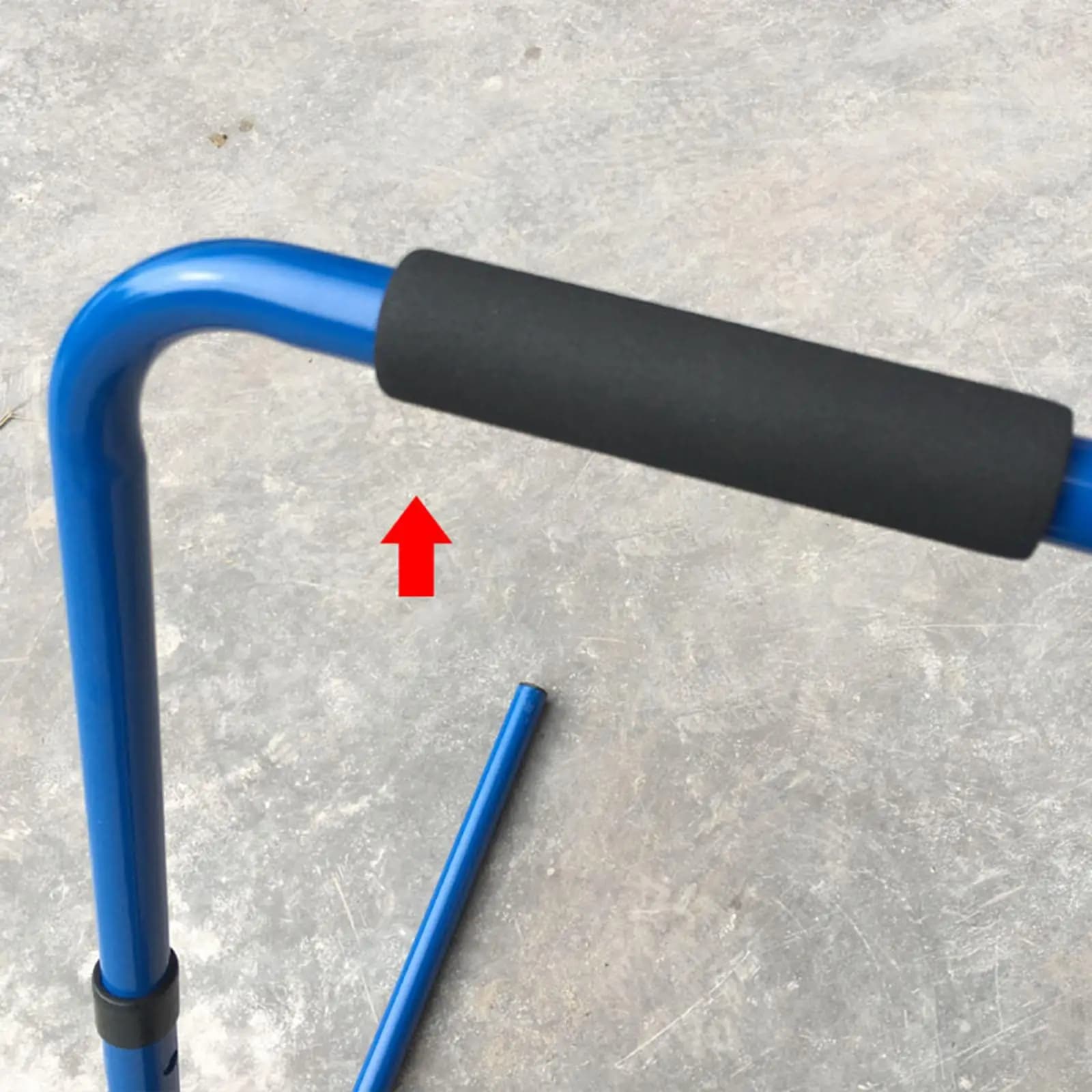 Attrezzatura Regolabile per l'Allenamento sul Pattinaggio su Ghiaccio per Bambini con Maniglia Comoda per Principianti sul Ghiaccio o in Parchi