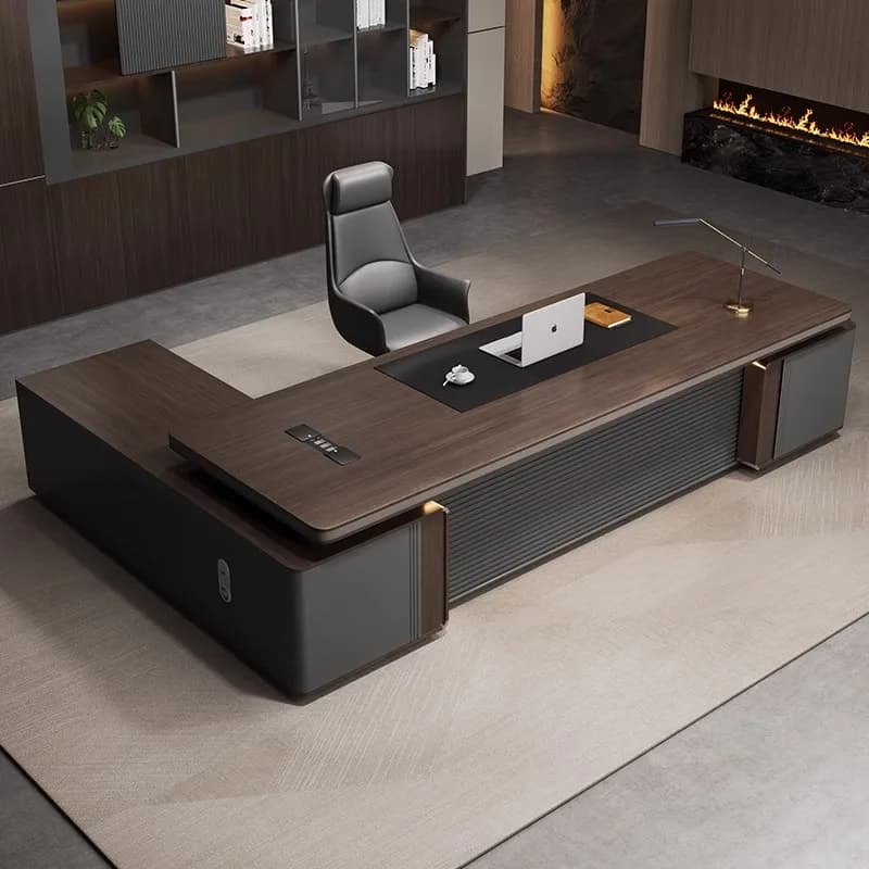 Sedentary Table Computer Desk L Shaped Office Desks Gaming Organizer Writing Desk Filing Cabinet Bedroom Office Furniture