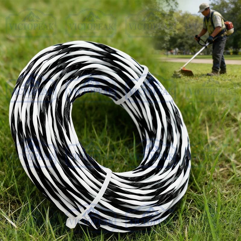 Garden Power Tool Accessories 3.0mm Durable Trimmer Line Cutting Rope for Brush Cutters Weed Eater Overgrown Gardens
