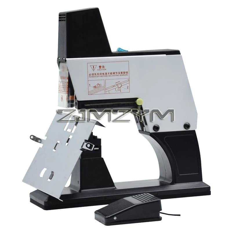 Cucitrice elettrica piatta 220V cucitrice a sella cucitrice A3 cucitrice cucitrice A3 cucitrice a cucitura centrale senza sforzo con interruttore a pedale