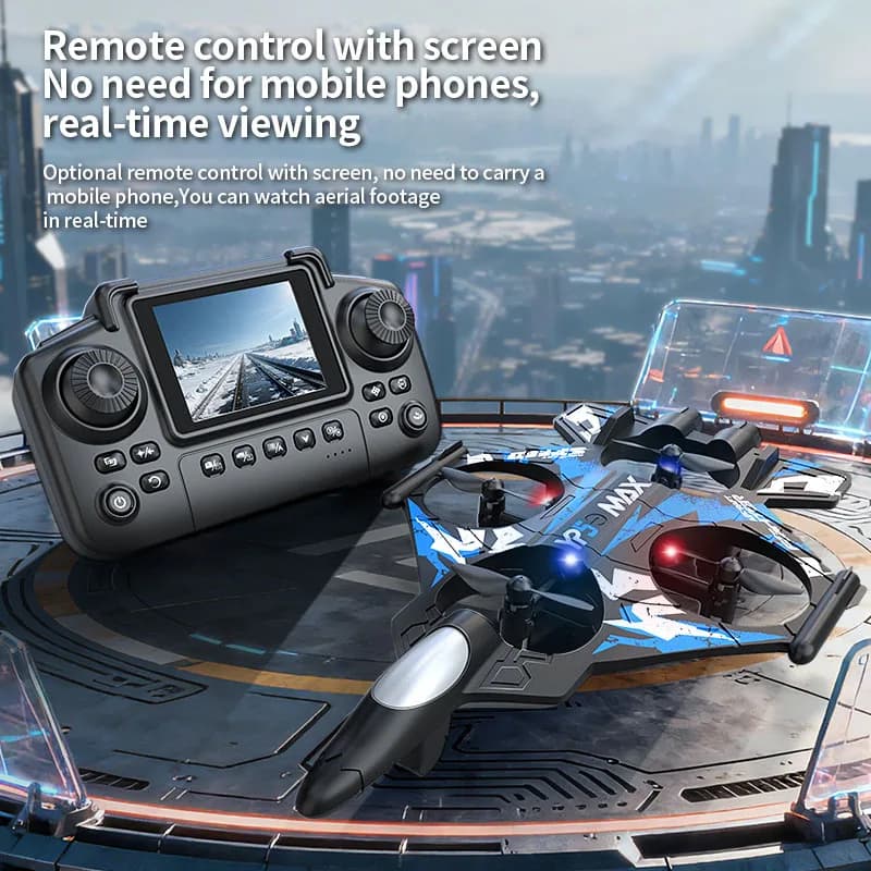 Nuovo Aereo RC in Schiuma YP5MAX 2026, Elicottero Acrobatico RC 2.4G WiFi con Luci LED Colorate, Giocattolo per Ragazzi, Regalo