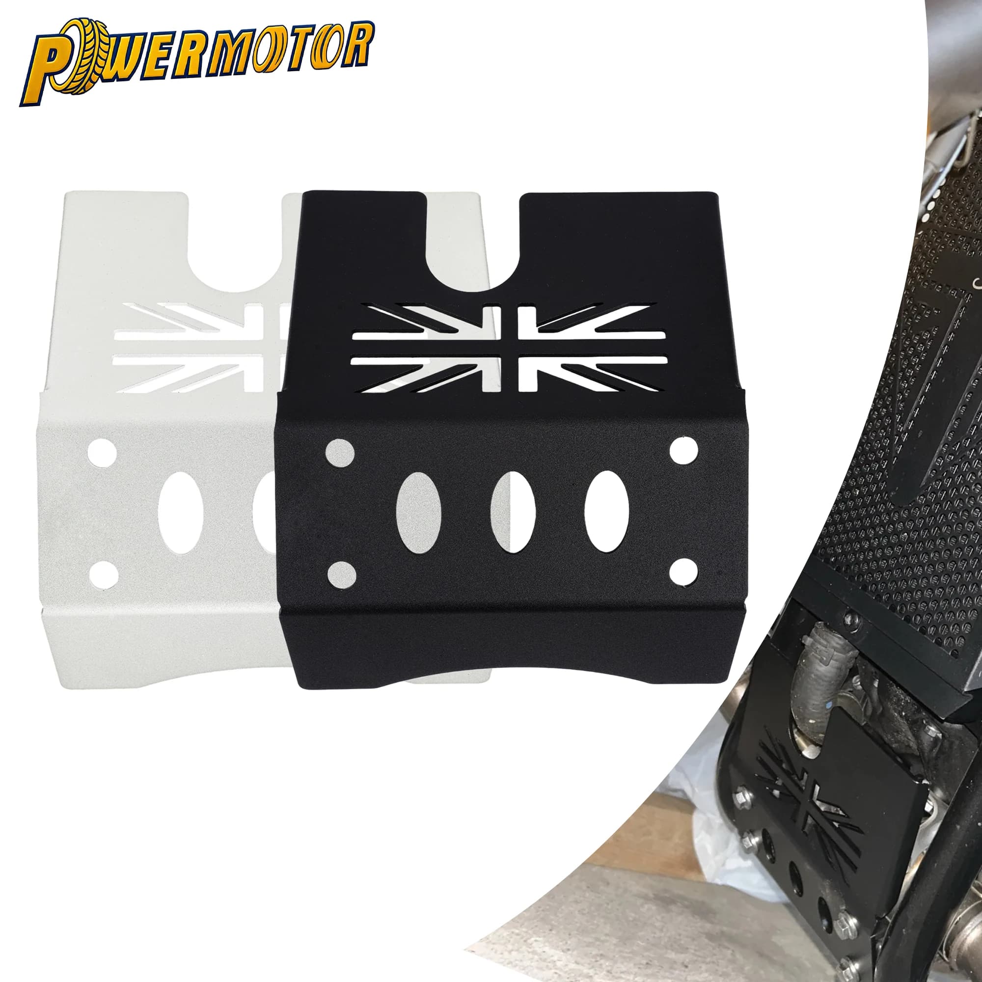 Motorcycle Engine Protection Cover For TRIUMPH Bonneville Bobber Engin Eprotection Cover Chassis Under Guard Skid Plate