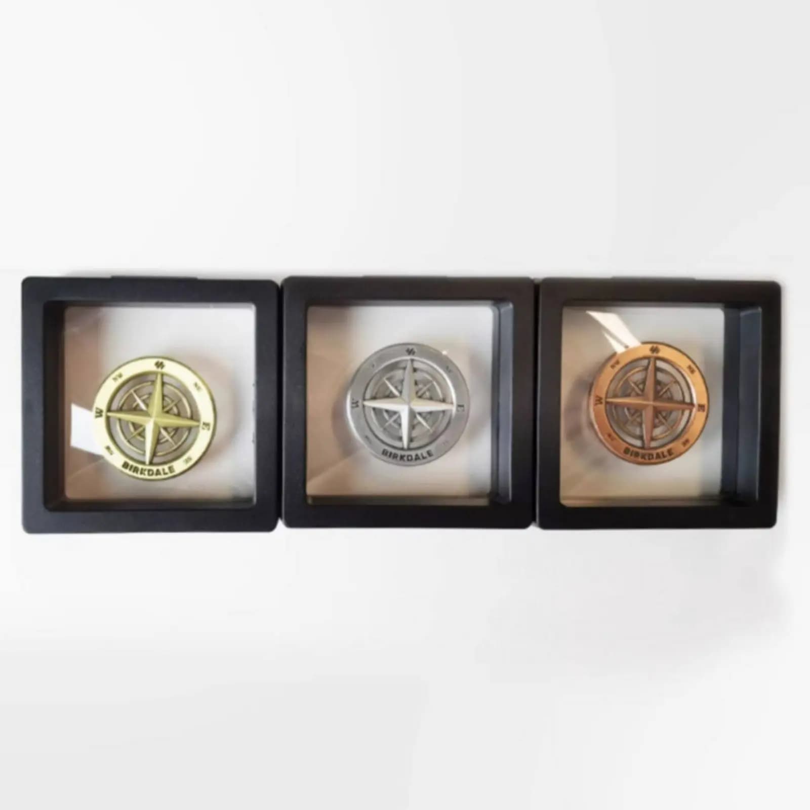 Compass Golf Marker Fashion Design Hollow Golf Ball Marker Sports Accessory Unique Design Portable Size for Putting Green