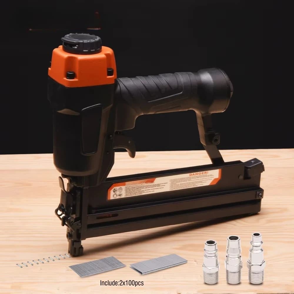 Air Stapler & Pneumatic Staple Gun 2 in 1 Air Brad Nailer & Stapler