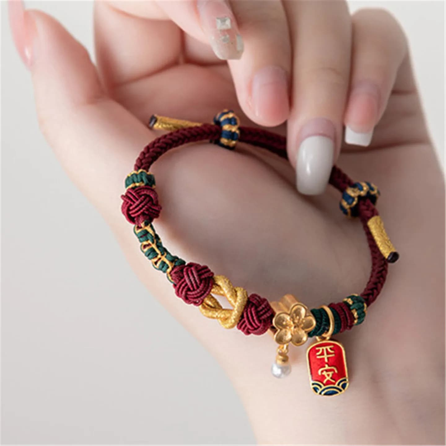 Filo per braccialetti Filo intrecciato per creazione di gioielli Corda fai da te per realizzare braccialetti Accessori Coppia Gioielli Materiali Decorazione