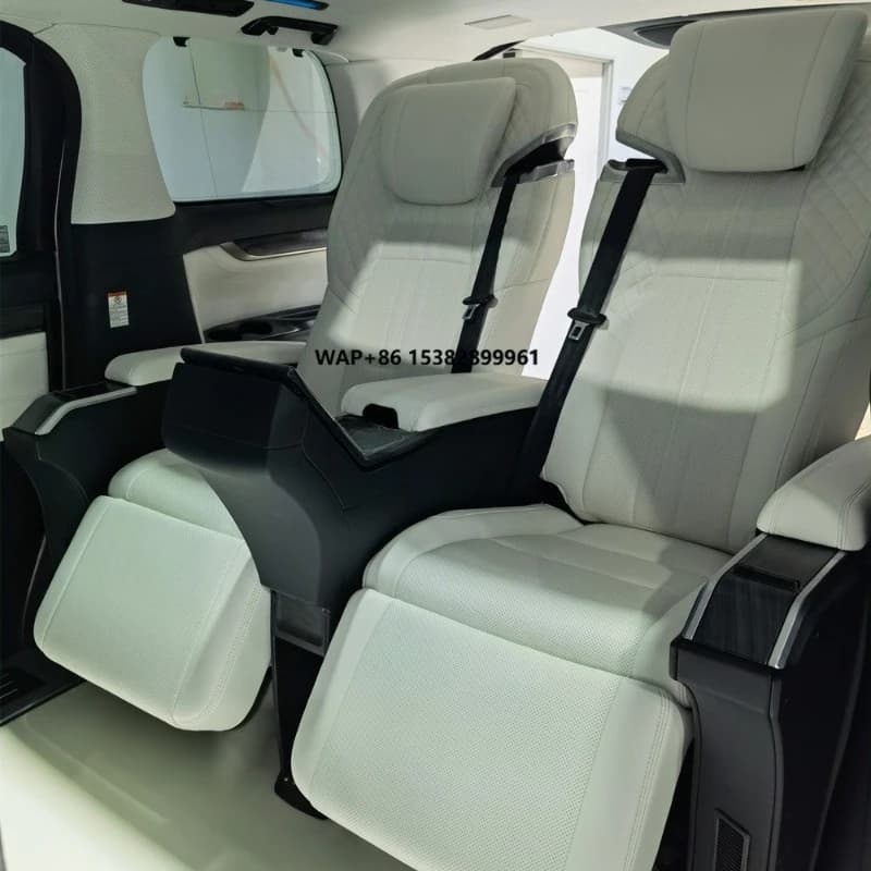 Alpha Leather Bus Seat Parts Electric Car Seat Covers with Massage Ventilation System