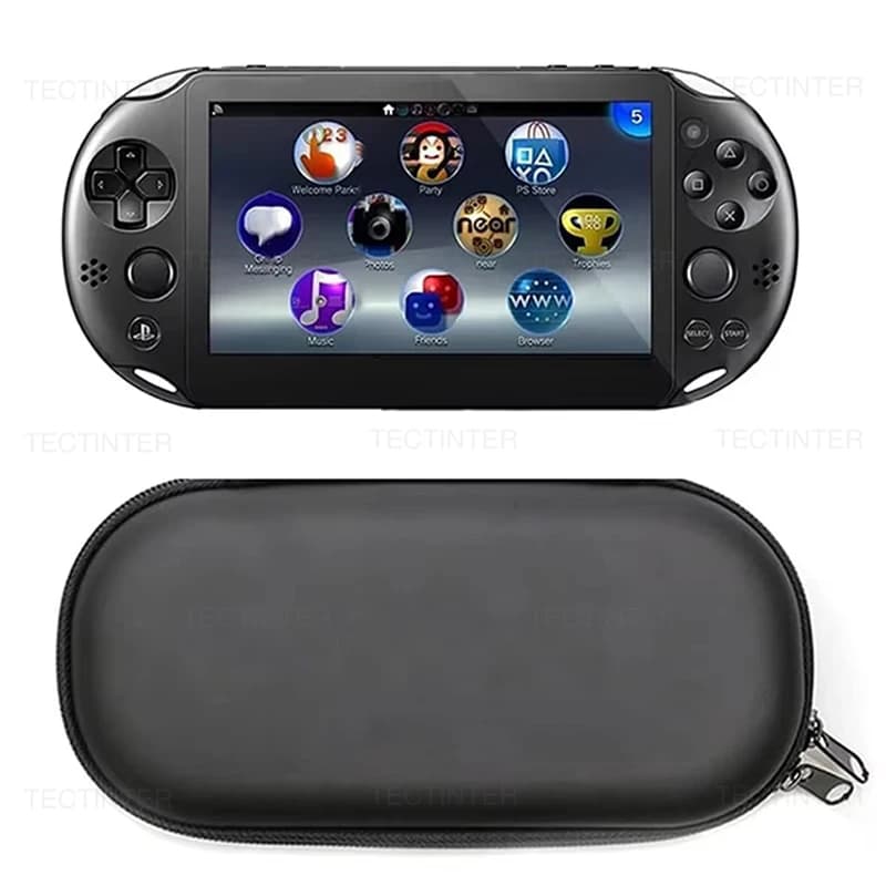 Custodia rigida anti-shock EVA per Sony PS Vita PSV 1000 2000 Console sottile Gamepad Carring Borsa per console di gioco portatile SF2000