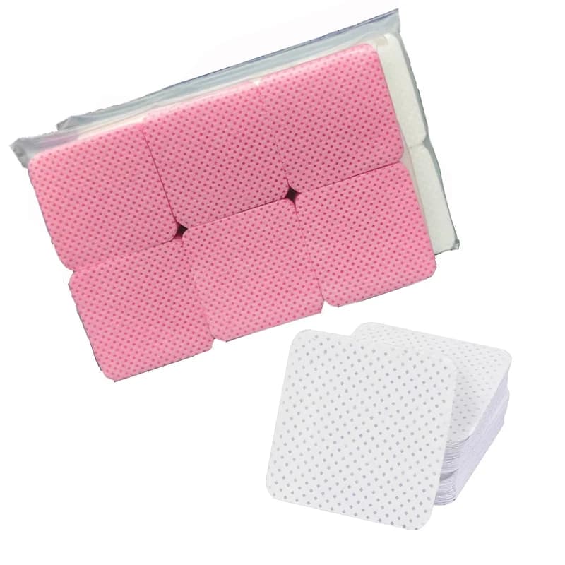 300 wipes to remove nail polish, nail cleaning pads, nonwoven nail pads for beauty salon for women and girls