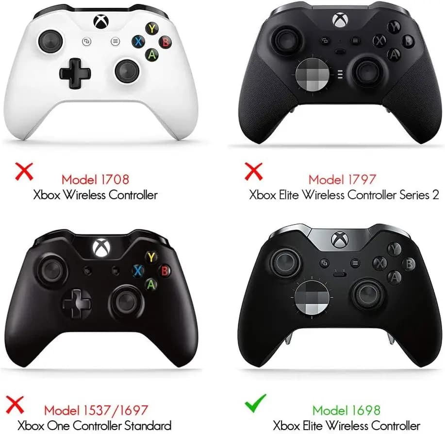Per controller Xbox Elite 1, joystick magnetici intercambiabili 6 in 1 per controller Xbox One Elite serie 1 (solo adatto per il modello 1698, NON per