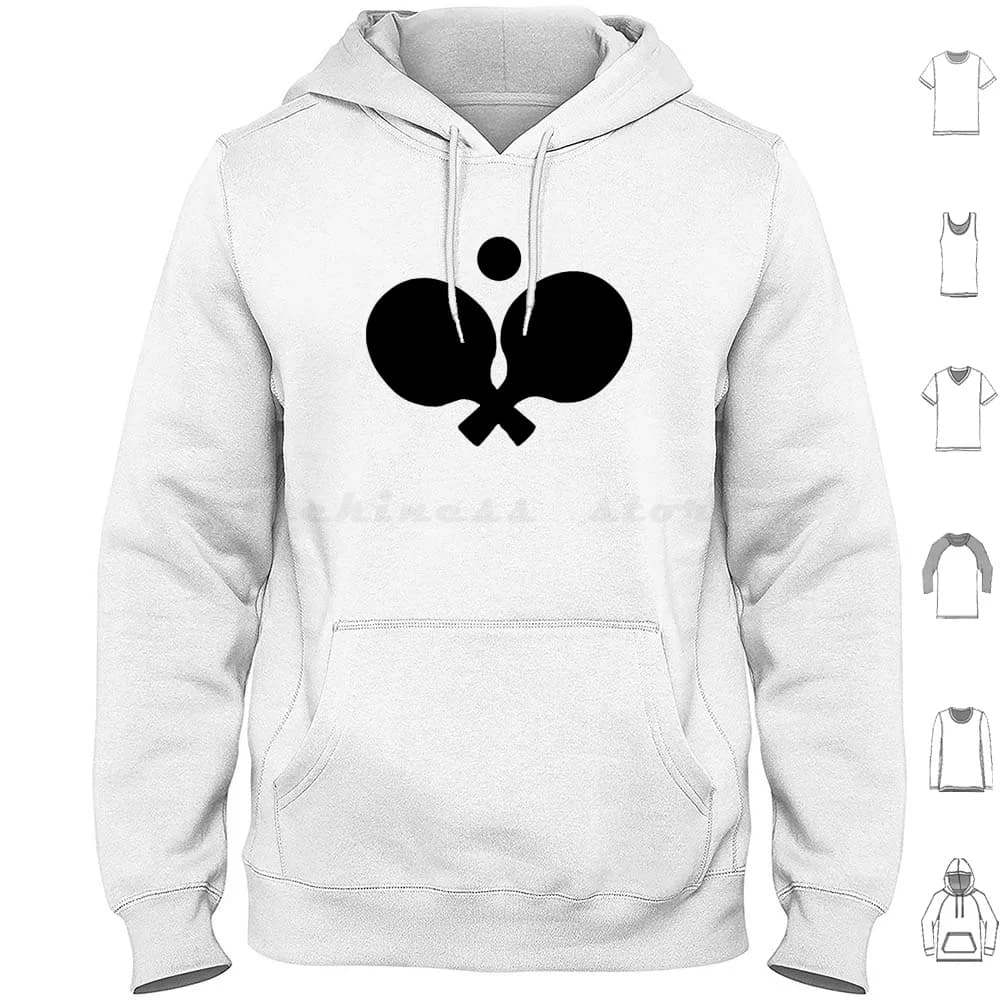 Ping Pong Ping Pong Rack Ping Pong Ball Cotton Hoodie Long Sleeved Ping Pong Ping Pong Racket