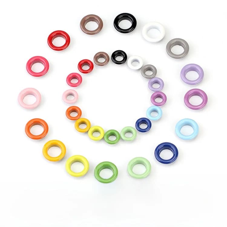 Kit Fai-da-te per Installazione Occhielli, Set di Occhielli a Borchia per Cinture, Fibbie e Targhette, Accessori per Cucito Domestico