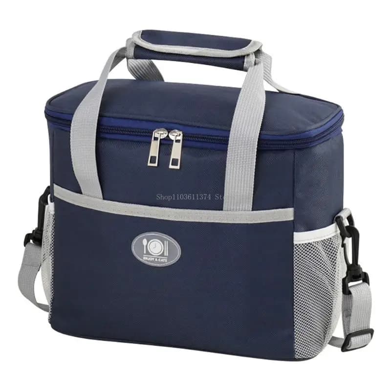 Leakproof Coolers Bag with Shoulder Strap Handheld Lunch Box Bag Waterproof Hiking Lunch Bag for Office Work Picnics