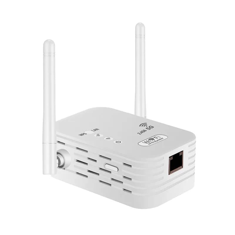 Amplificatore ripetitore 1200Mbps Ripetitore segnale WiFi Ripetitore Wifi 5Ghz per estensore segnale
