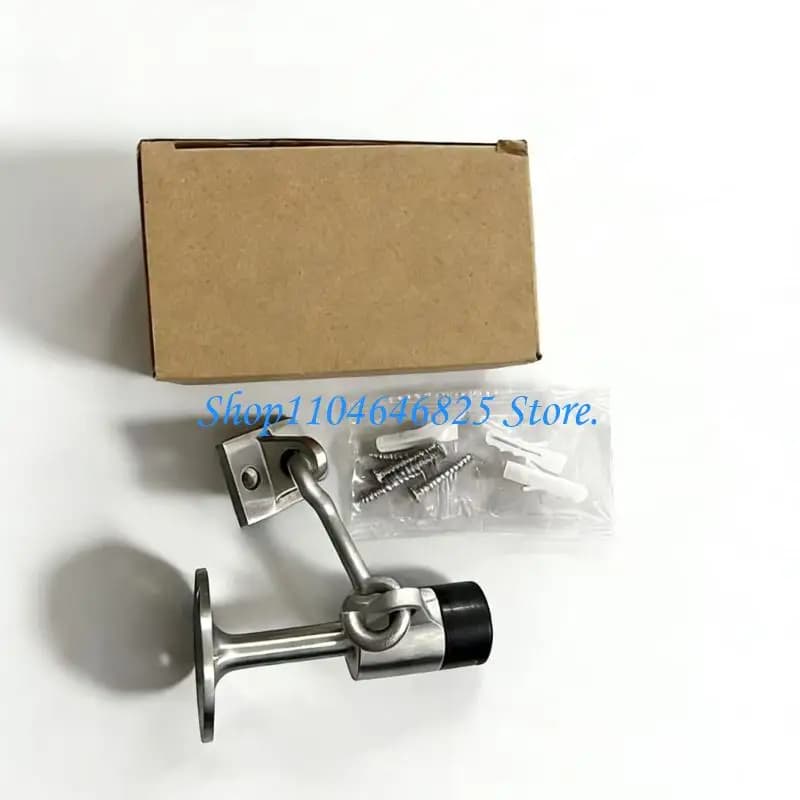 Temporary Fixing Door Stoppers No Tool Need 128Mm for Rental Apartments
