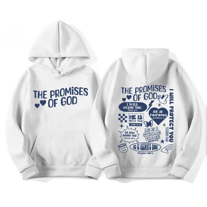 2026Unisex Hoodie Inspirational Slogan Hand-drawn Doodle Print Casual Fleece Pullover Daily Streetwear Top For Youth Casual Wear