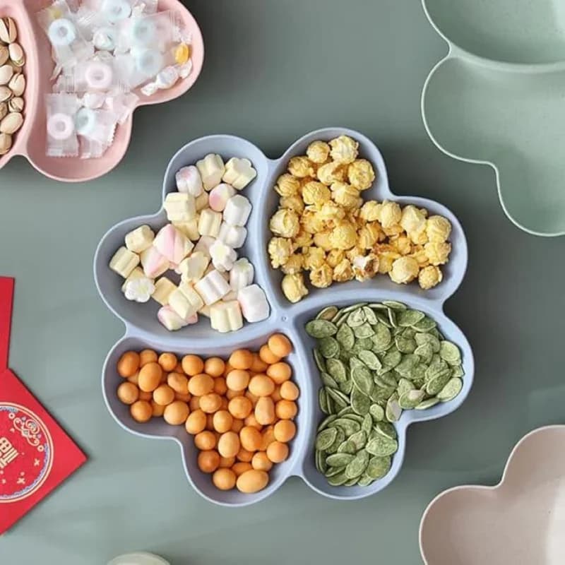 Piatto di caramelle Piatto di frutta secca Cesto di frutta Piatto di frutta a forma di cuore Snack Ciotola di noci Contenitore per ciotole