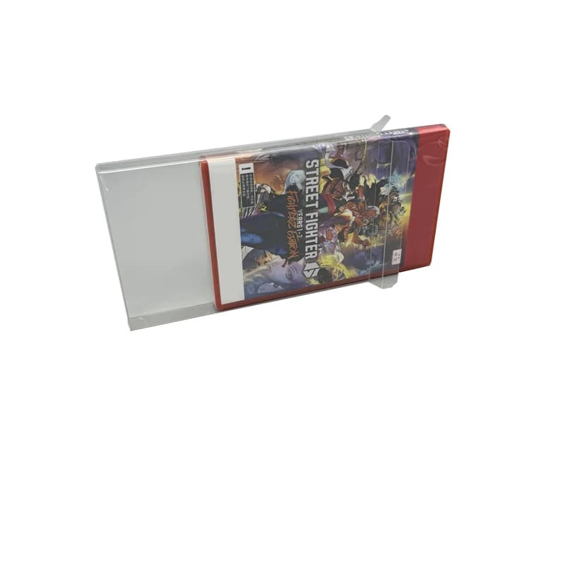 Scatola di protezione trasparente da 10 pezzi per Switch 2 per Street Fighter 6 anni 1-2 Fighters Edition Collection Custodia per display