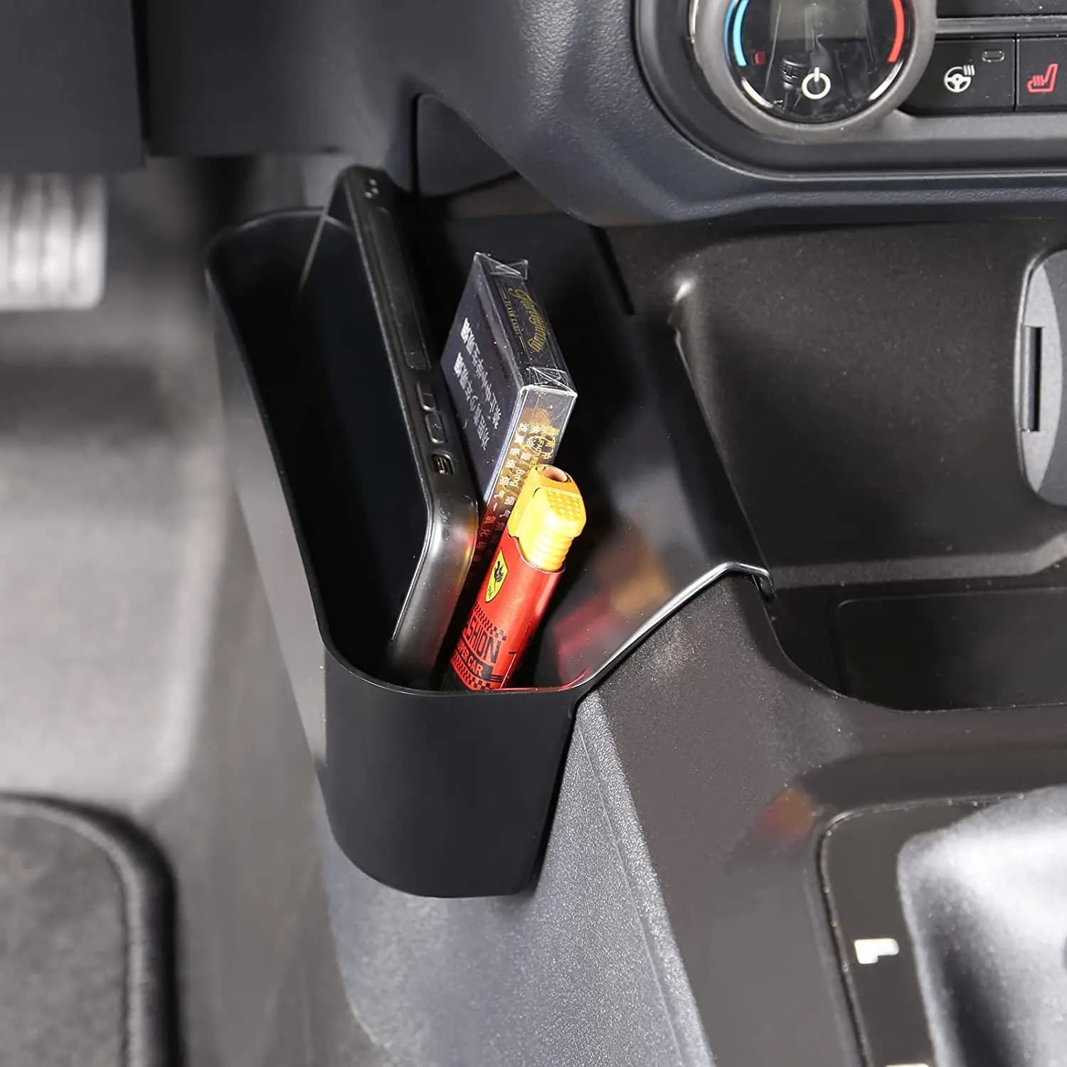 Organizzatore Laterale per Cambio Auto, Vassoio Portaoggetti Estensibile per Console Ford Bronco 2021-2023