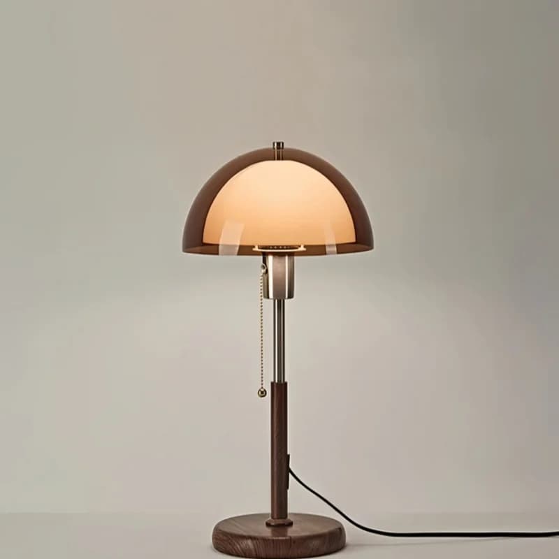 Lampada da Tavolo Vintage in Ferro, Luce d'Atmosfera per Scrivania e Comodino, Luce Calda per Soggiorni, Camere da Letto e Studi