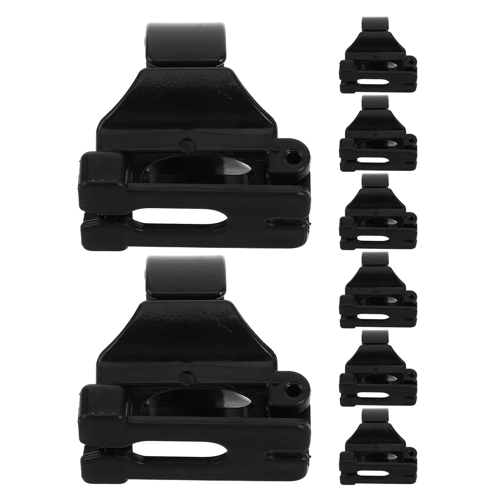 8 Pezzi Clip per Maschera Subacquea, Clip per Cinturino Maschera, Sgancio Rapido, Accessori per Snorkeling, Attrezzatura Subacquea, Fibbia a Scatto