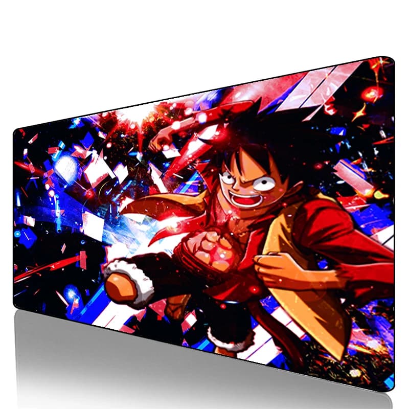 Tappetino per mouse One Piece Luffy in gomma, tappetino da tavolo Cool Gamer xxl, tappetino per tastiera del computer, accessori da gioco, tappetino per mouse