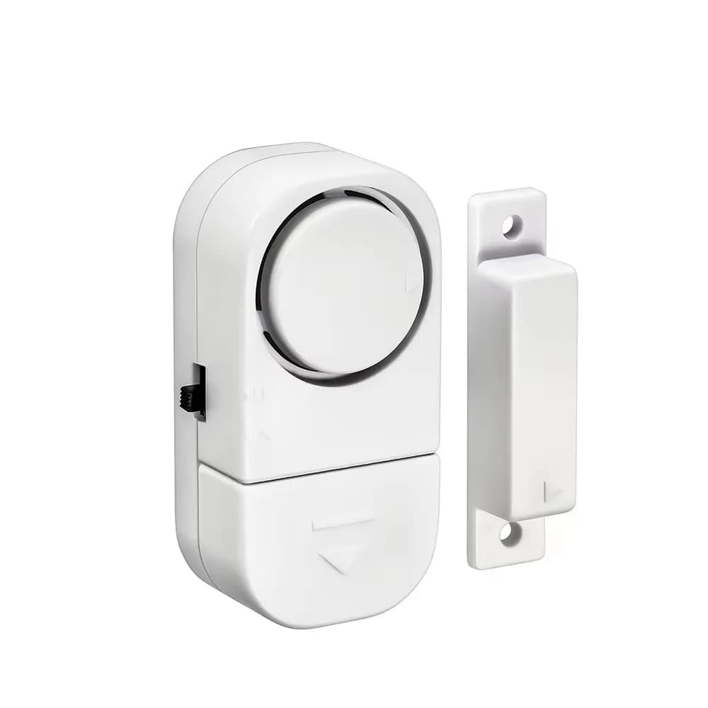 Allarme Antifurto per Porta ad Alto Volume, Facile Installazione, Allarme Antifurto Autoadesivo, Allarme Wireless per Finestre per la Sicurezza Domestica
