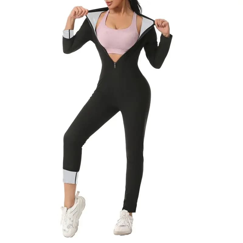 Donne Hot Termico Bruciare I Grassi Shaper Sauna Vestito Tute Dimagrante Vita Trainer Legging Trimmer Corsetto Sudore Tuta