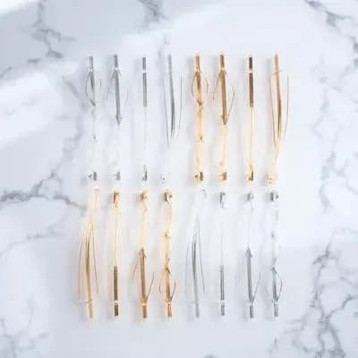 16 fermagli per capelli in metallo per donne e ragazze, fermagli per capelli minimalisti ed eleganti, accessori per capelli per matrimoni, feste nuziali, regali di compleanno