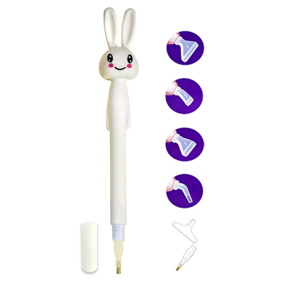 ABVC Painting Tools Cute Cartoon Diamond Point Pen Multifunctional Replaceable Pen