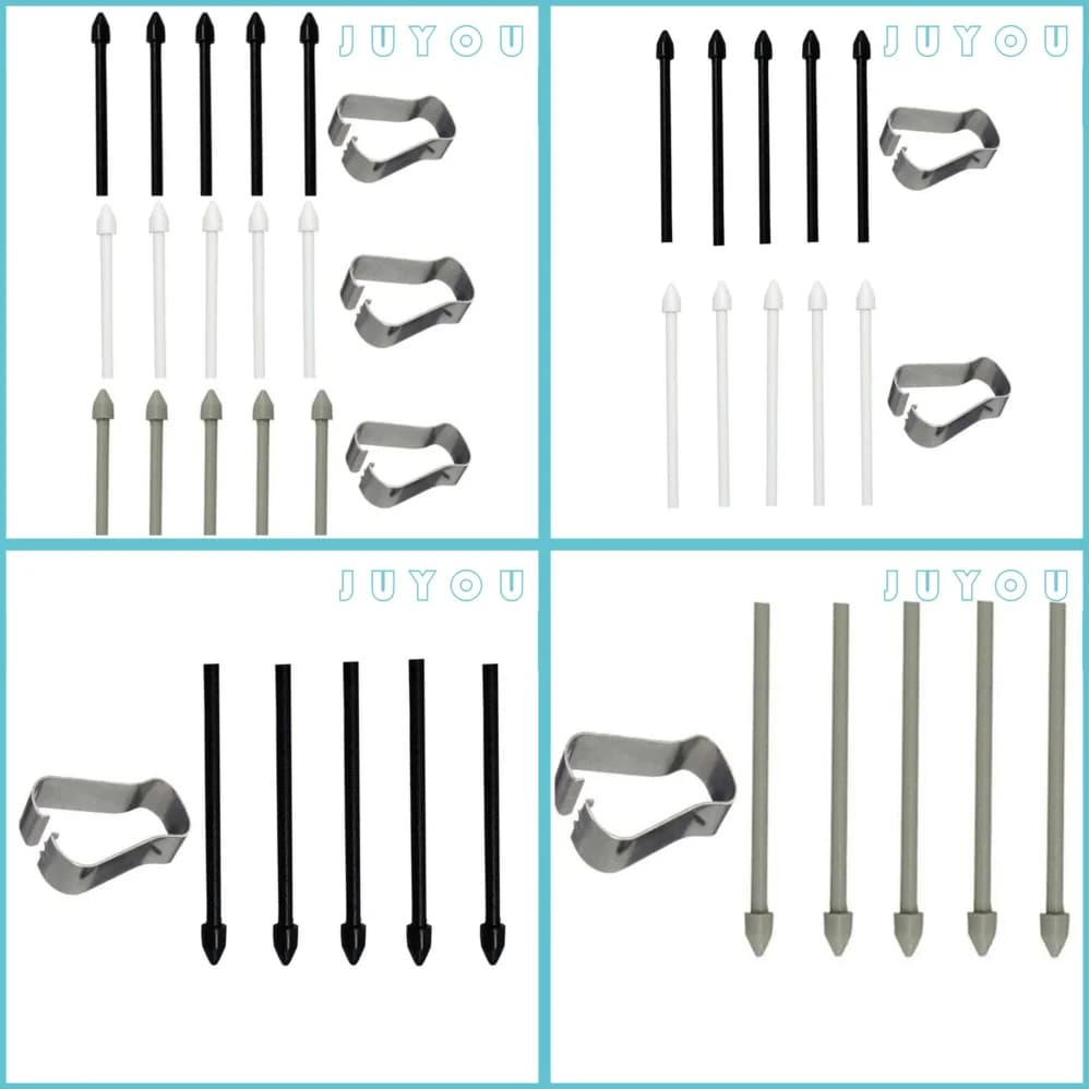 Punte di Ricambio per Penna Stylus Samsung Galaxy S7 S6 Lite S22U S23U, Ricariche per Penne a Punta Dura per Tavolette Digitali da Disegno