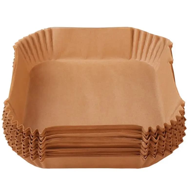 A56P-Air Fryer Piatti di carta speciali in silicone che assorbono l'olio per la cucina domestica, guarnizioni di carta specifiche per alimenti, resistenti all'olio B