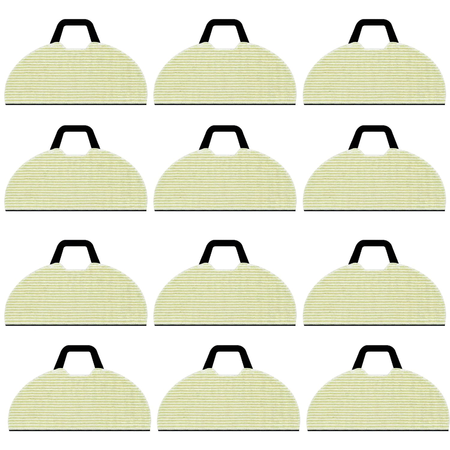 12 X Mop Replacement Pads For Shark RV2610WA AV2610WA RV2620WD RV2610WFUS RV2410WD AI Ultra 2-in-1 Robot Vacuum