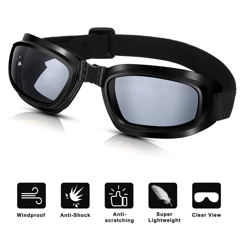 Motorcycle Goggles Skiing Motocross Goggles Anti Glare Anti-UV Sunglasses Windproof Protection Sports Goggles Moto Accessories