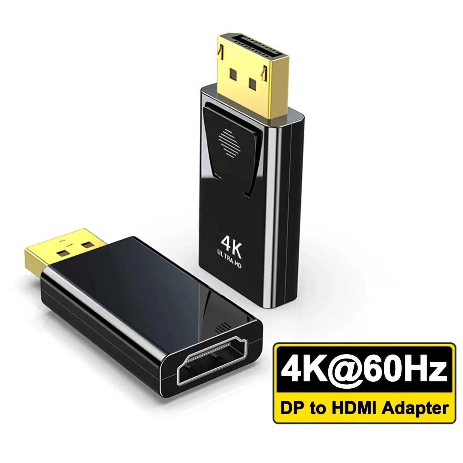 Convertitori compatibili da DP a HDMI Proiettore TV per PC Displayport Dongle da maschio a video femmina per computer da ufficio