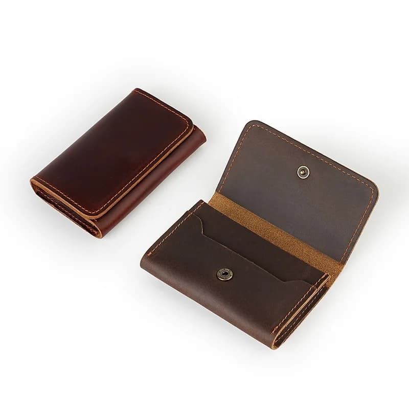 Vintage Card Holder Men Credit Card Holder Small Wallet Money Bag ID Card Case Mini Purse for Male wallets for women