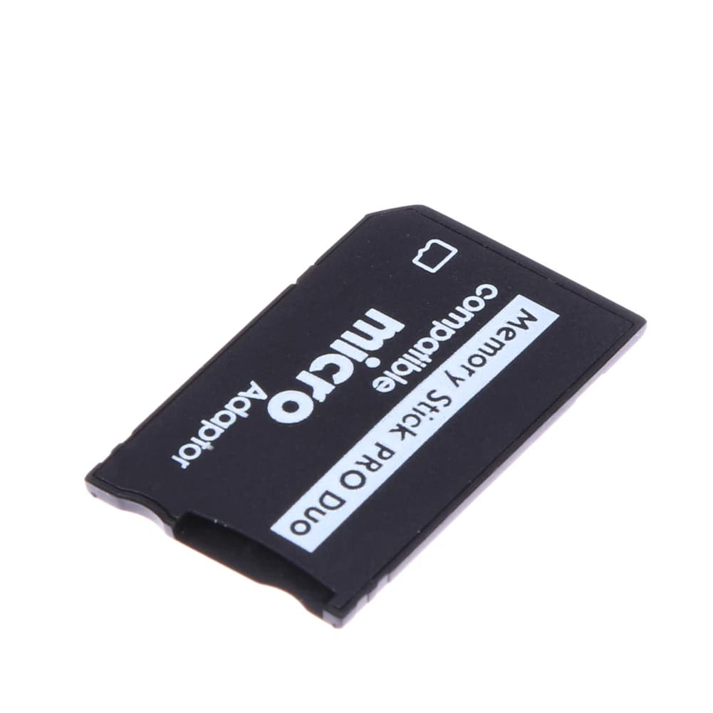 TF To MS Card Memory Stick Adapter Plug and Play Mini Memory Stick Card Reader Replacement Parts Accessories for Pro Duo