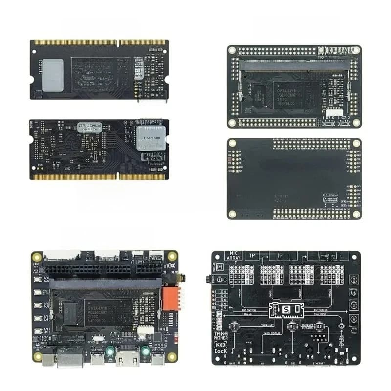 Scheda di sviluppo FPGA Primer 20K con docking station per porta Lut4, Pmod per sistemi RISC-V e incorporati