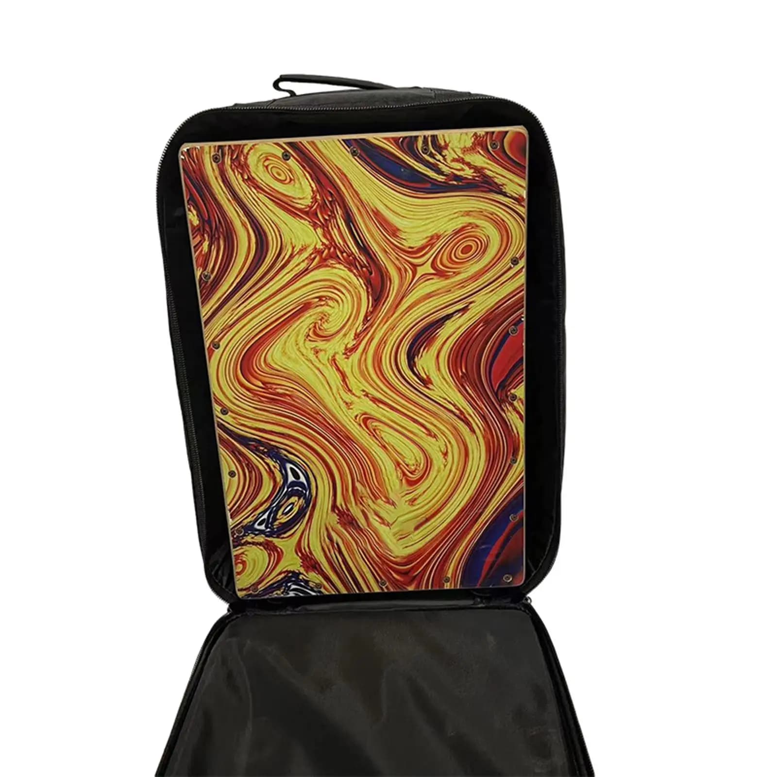 Borsa per Cajon, Custodia Portatile Impermeabile in Tessuto Oxford per Percussioni con Maniglia per Musicisti
