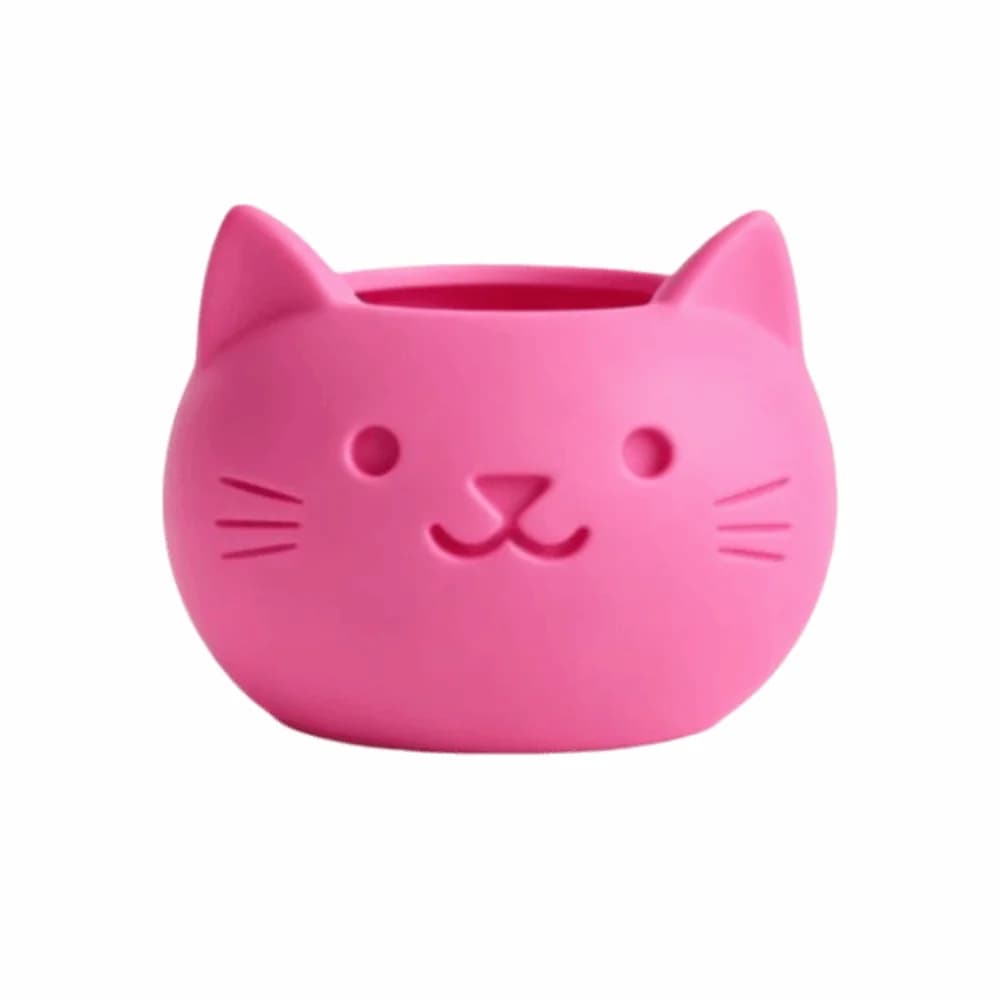 Potted Planter 3d Printed Cat Shaped Flower Pot Ornaments Home Decor Succulent Pot Mini Storage Box Plant Container Gift