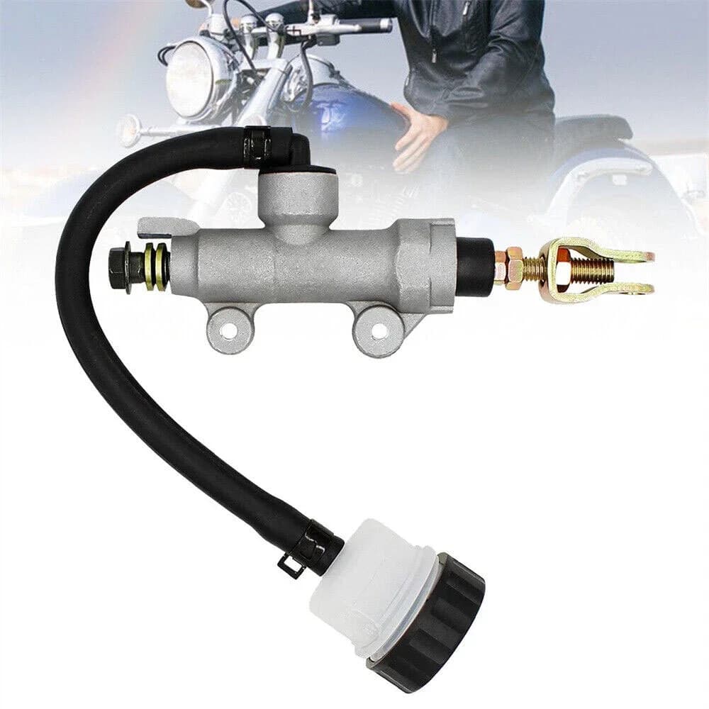 Universal Rear Hydraulic Brake Master Cylinder Reservoir Pump For Motorcycle ATV Dirt Bike Pit Bike