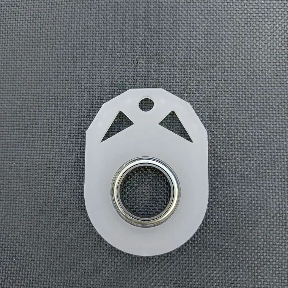 Portachiavi Antistress con Fidget Spinner, Leggero e Portatile, per Alleviare la Noia e l'Ansia