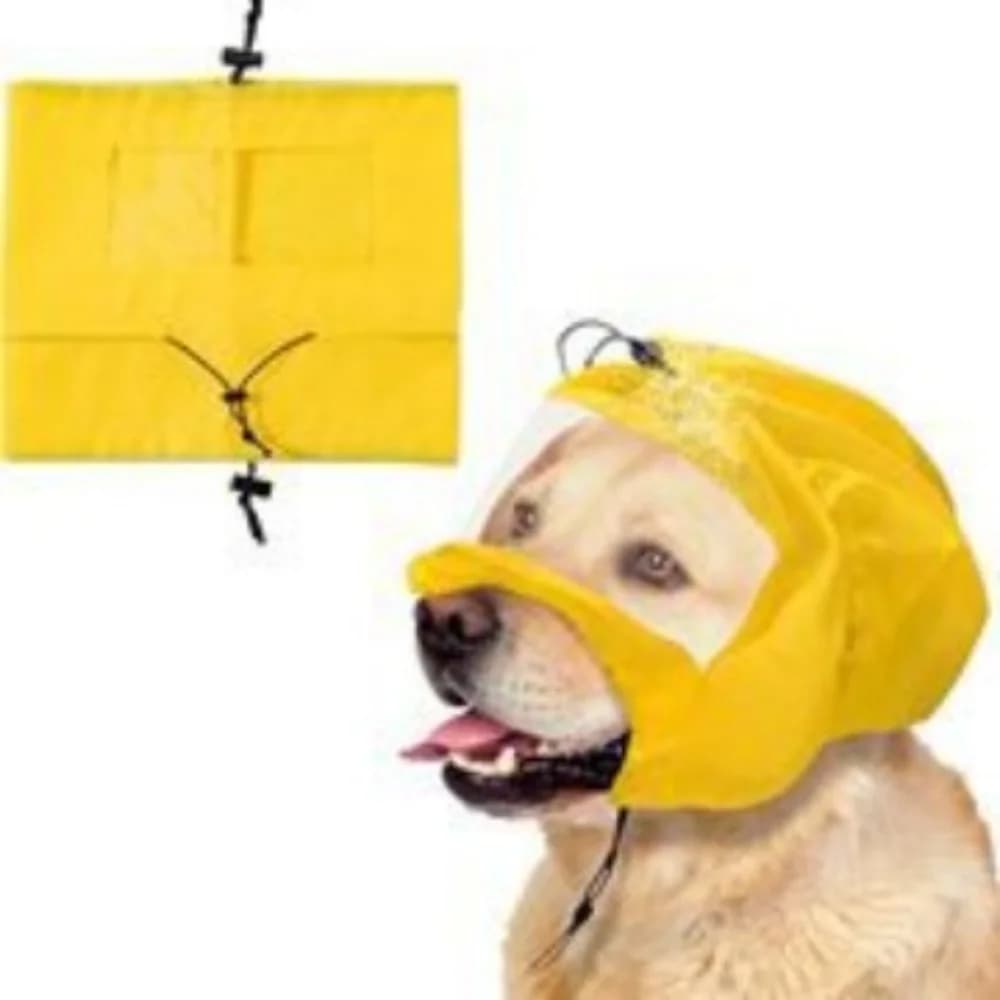 Cuffia da doccia per cani da compagnia Protezione per le orecchie impermeabile Cappello da bagno per cuccioli Nuoto 30 * 24,5 cm 37 g Un cappello impermeabile per animali domestici