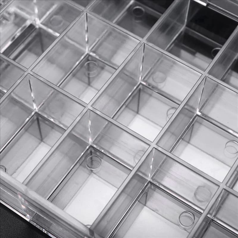 3X 24-Well Airtight Leak Watercolor Paint Palette Box For Watercolors Half Pans, Acrylic, Gouache And Oil Paint