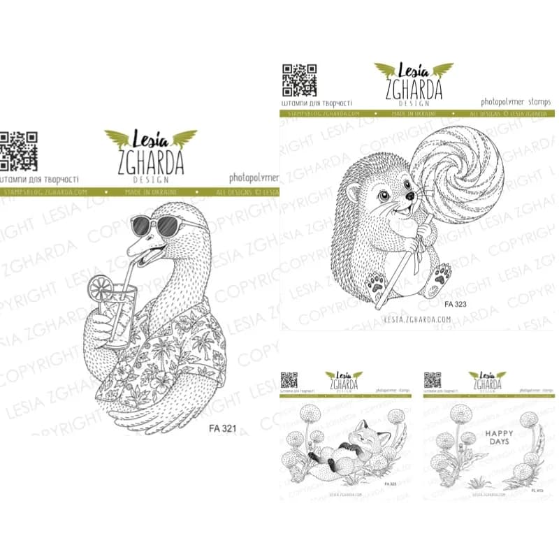 Fox Kit on a Hammock Blowing Bubble Clear Stamp Scrapbook Diary Decoration Stencil Embossing Template DIY Greeting Card Handmade