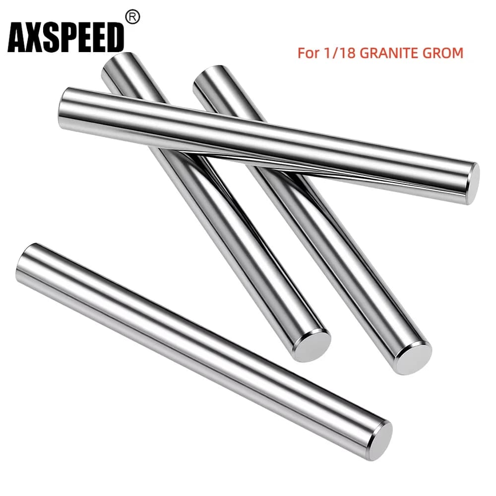 AXSPEED Upper Lower Suspension Hinge Pins For 1/18 ARRMA GRANITE GROM RC Monster Truck Swing Arm Pin Replacement Upgrade Parts