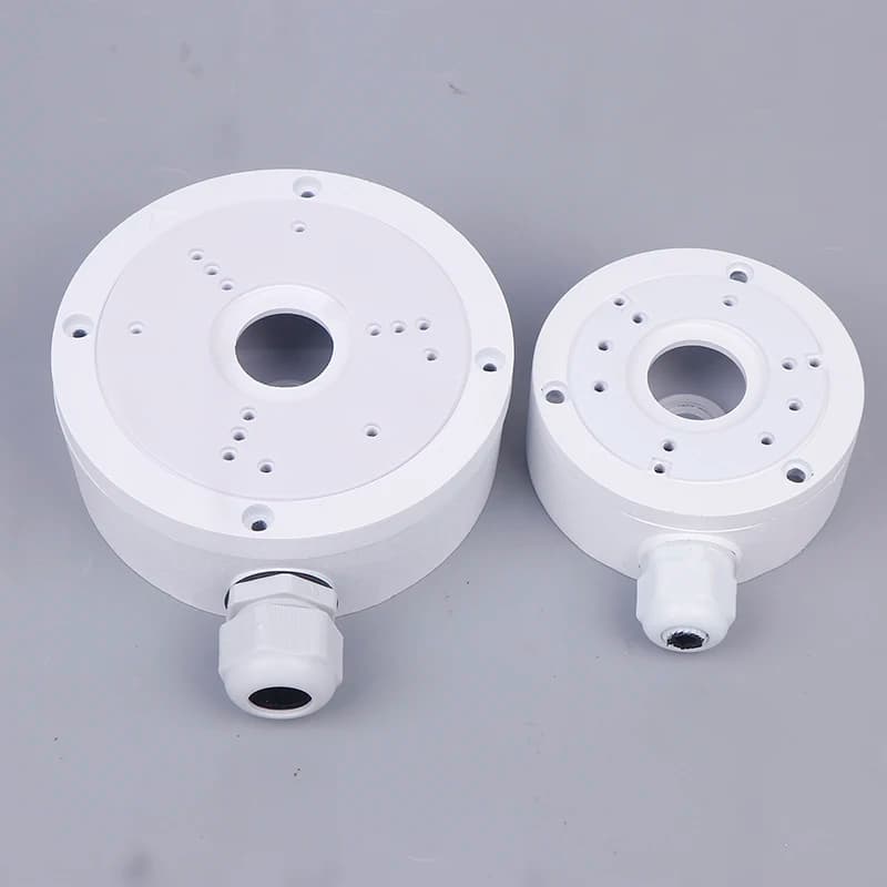 Scatola di giunzione Hikvision DS-1280ZJ-XS DS-1280ZJ-S Staffa per accessori CCTV in lega di alluminio per telecamera bullet Hikvision Dome