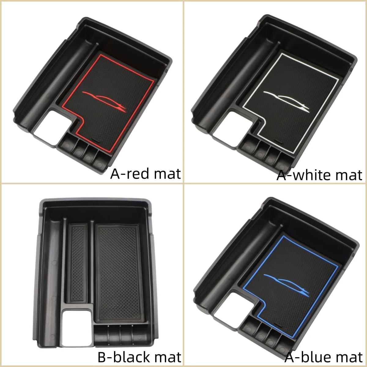 Auto Bracciolo Centro Scatola di Immagazzinaggio Contenitore Guanto Organizer Caso Per Nissan X-Trail Xtrail T32 2014 - 2024 Vassoio Accessori