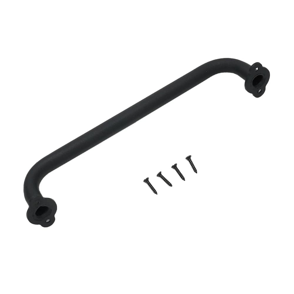 Maniglia per porta scorrevole per stalla Maniglia per armadio nera Ferramenta per mobili Manopole per porte da cucina Maniglie per cassetti per armadio in acciaio al carbonio