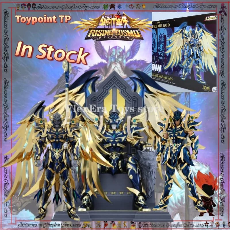 【Disponibile】Toypoint TP Saint Seiya Myth Cloth EX Odin Object Throne Asgard God Warrior Action Figure Set