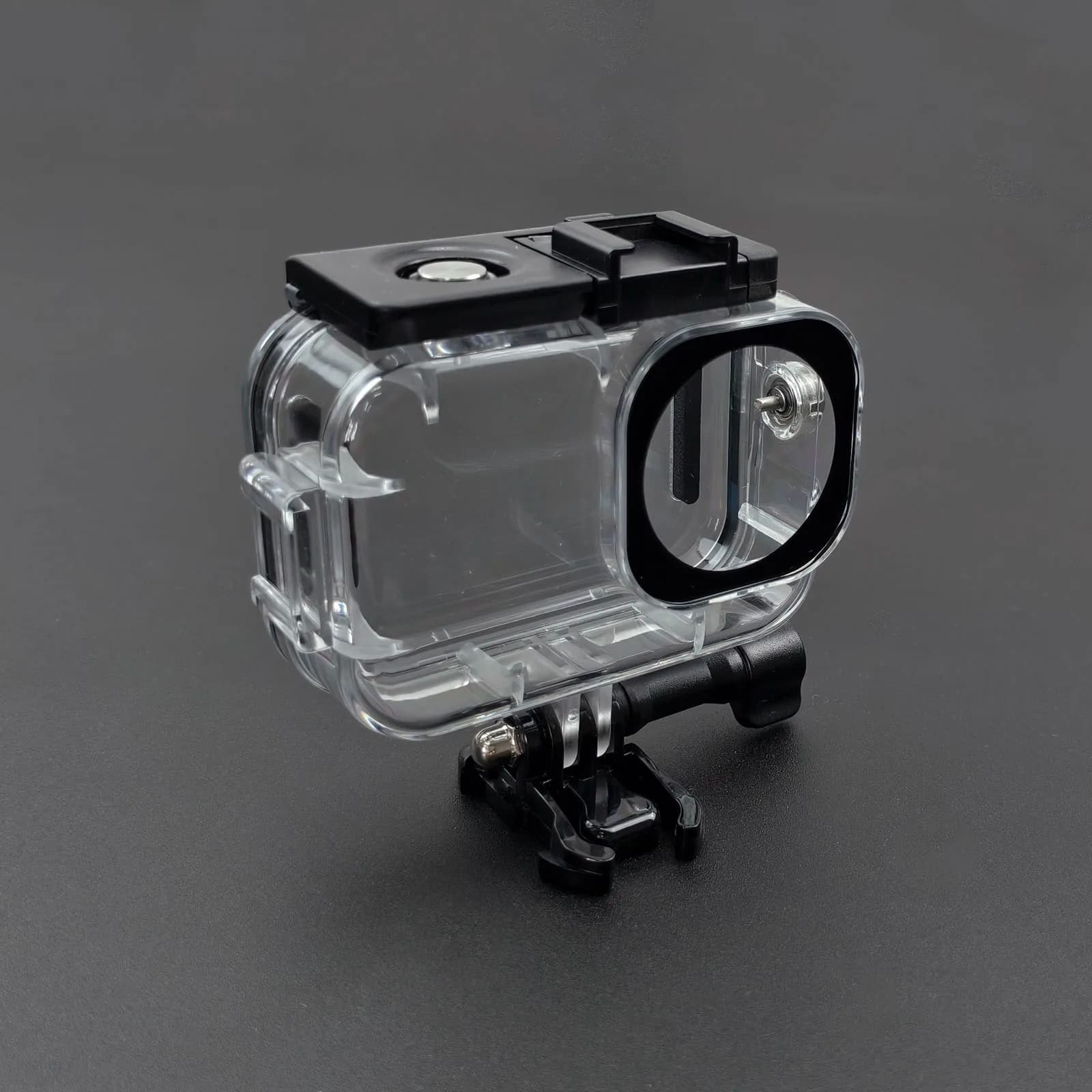 Custodia impermeabile per fotocamera DJI Osmo Action 6, custodia protettiva subacquea per wakeboard, guscio protettivo per immersioni fino a 60 m/196 piedi.